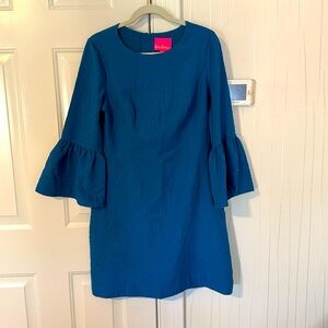 Lilly Pulitzer Blue Bell Sleeve Dress